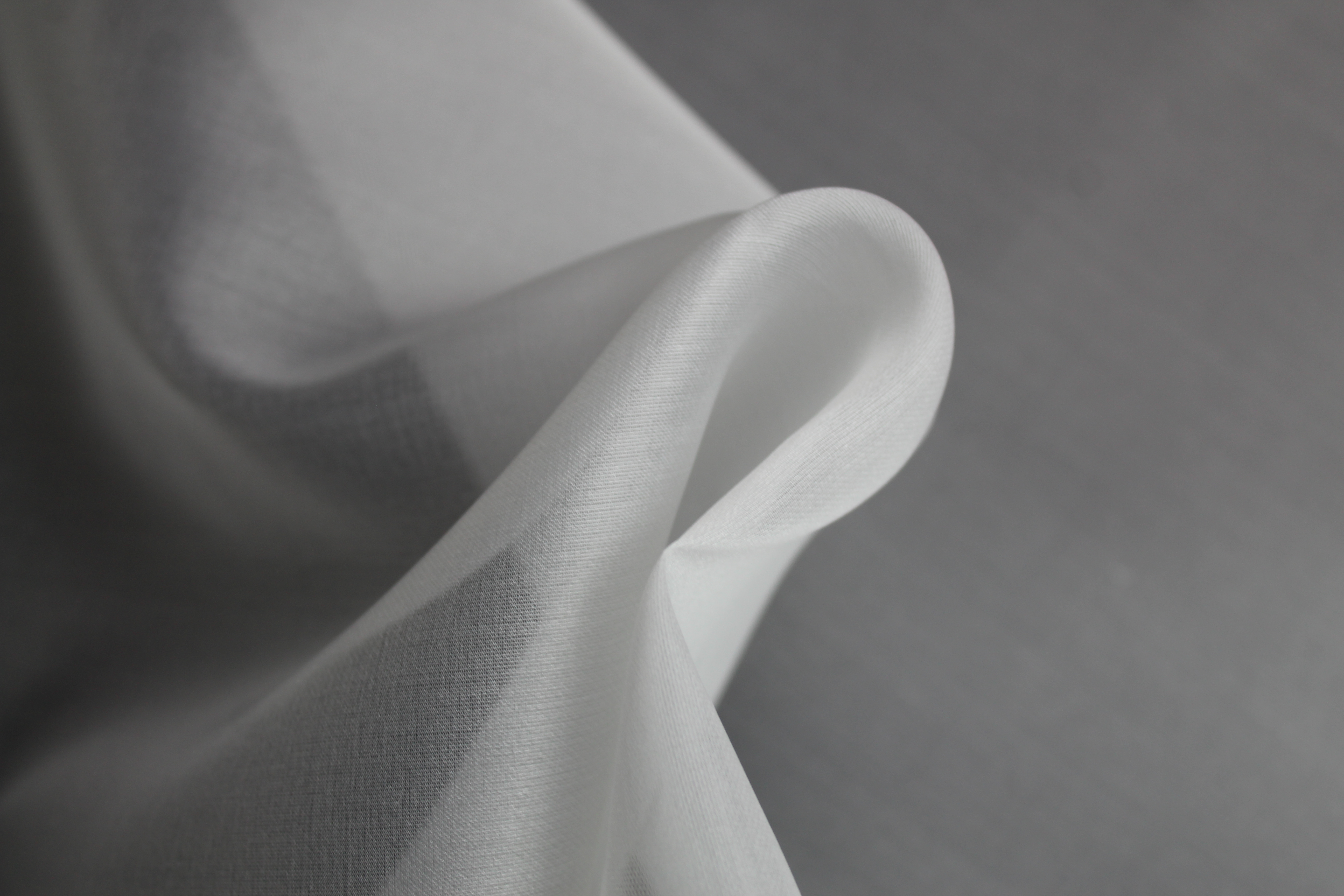 SILK SATIN ORGANZA - WHITE